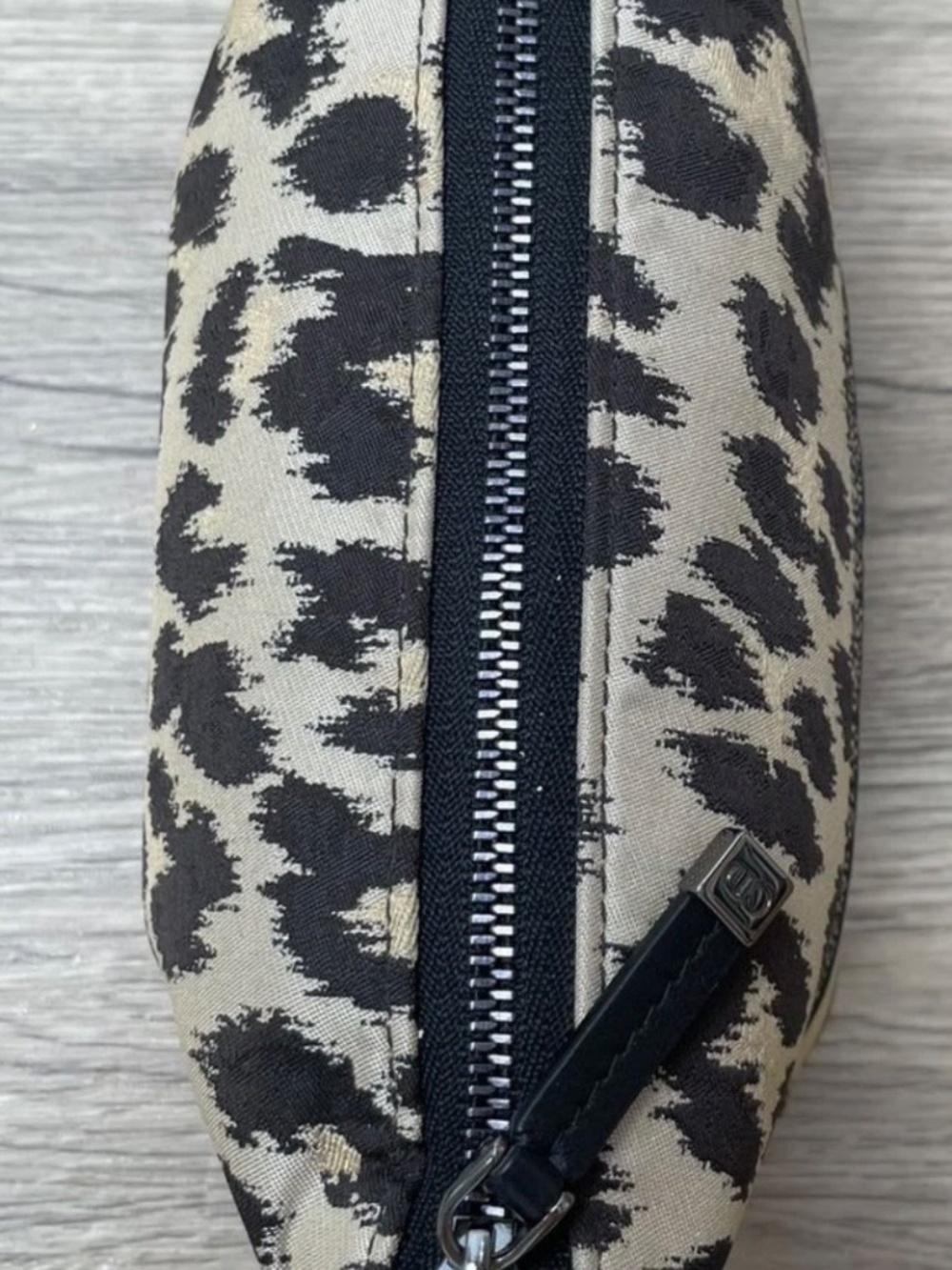 CHRISTIAN DIOR Mizza Leopard Lunch Box Bag DiorTravel Nomad w/dusty - Picture 5 of 16